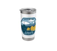 Jaws Amity Island Orca Boat Stainless Steel Insulated Tumbler