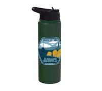 Jaws Amity Island Orca Boat Stainless Steel Insulated Water Bottle