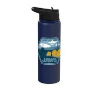 Jaws Amity Island Orca Boat Stainless Steel Insulated Water Bottle