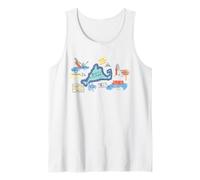 Jaws Amity Island Stay Out of Water Tank Top