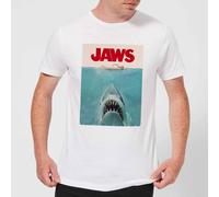 Jaws Classic Poster T-Shirt - White - M