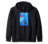 Jaws Clear Skies Gentle Surf Warm Water Zip Hoodie