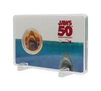Jaws Collectable Coin 50th Anniversary 24k Gold Plated Limited Edition