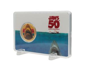 Jaws Collectable Coin 50th Anniversary 24k Gold Plated Limited Edition
