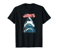Jaws Distressed Poster Art T-Shirt