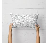 Jaws Doodles Rectangular Cushion - 30x50cm - Soft Touch