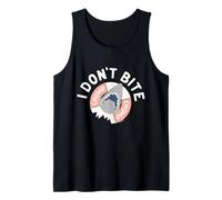 Jaws I Don't Bite Chomp Chomp Fun Tank Top