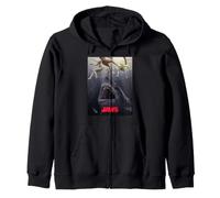 Jaws Iconic Movie Artwork Shark Zip Hoodie