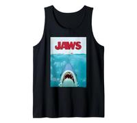 Jaws Iconic Movie Shark Scene Print Tank Top