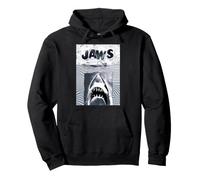 Jaws Iconic Shark Movie Poster Edition Pullover Hoodie
