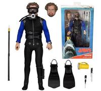 Jaws Matt Hooper Shark Cage Clothed Figure NECA 33456