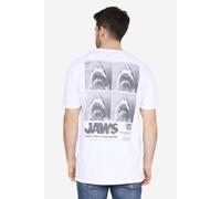 Jaws Men's No Swimming T-Shirt White | Size: Small Jaws White S