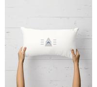 Jaws Mini Shark Rectangular Cushion - 30x50cm - Soft Touch