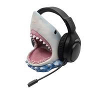 Jaws Official Licensed Headphone Stand. Hand Painted. Made From High Density Resin. Keep Your Headphones Safe And Tangle-Free. Fits All Styles And Designs.