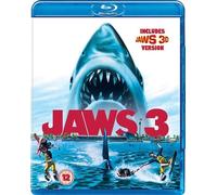 JAWS PART 3 BLU-RAY 3RD THIRD Joe Alves Dennis Quaid Movie Film New UK R2