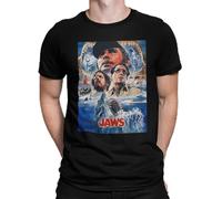 Jaws Quint T Shirt tee top t-Shirt Film Movie Horror sci fi Funny Cartoon Birthday Gift Joke Graphic Music Concert Vintage 1 (UK, Alpha, L, Regular, Regular, Cotton) Multicoloured