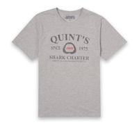 Jaws Quint's Shark Charter T-Shirt - Grey - S