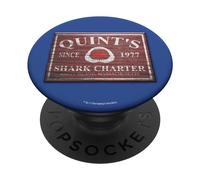 Jaws Quint's Shark Charter Wooden Sign PopSockets Adhesive PopGrip