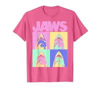 Jaws Retro Grid Box Up T-Shirt, Men, Pink Heather, X-Large