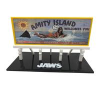 Jaws Scaled Prop Replica Amity Island Billboard - Factory Entertainment