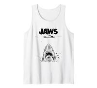 Jaws Shark Movie Classic Swim Attack Art Tank Top