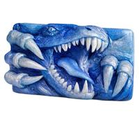 Jaws Silicone Soap Mould - Monster Mouth Design for Handmade Soap, Candles, Resin & Crafts
