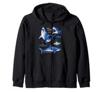 Jaws Snap Snap Snap Feeling Snappy Zip Hoodie