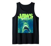 Jaws Surfacing Neon Poster Logo Tank Top