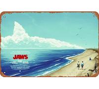 Jaws - The Revenge Class Movie Steven Spielberg Art Vintage Funny Tin Sign Metal Tin Sign 8X12 Inch for Cafe Bar Bedroom Wall Decorative