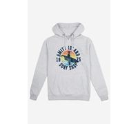 Jaws Women's Amity Surf Shop Pullover Hoodie in Grey | Size: Medium Jaws Grey M