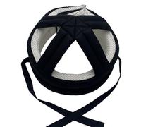 JAWSEU Elderly Head Safety Helmet, Anti-Fall Protective Cap, Breathable, Adjustable, Cotton, Strap Closure, Cap Style