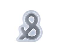 JAWSEU Giant Letter Epoxy Resin Mold, Silicone Alphabet Mold, Large Epoxy Resin Alphabet Mold Resin Molds for Crafts, Table Decoration, Wedding