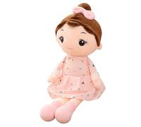 JAWSEU Girl Rag Doll 45 Cm Cute Plush Toy Soft Baby Princess Doll Ornament Home Decoration Girl Doll Baby Toy Doll Gift Birthday Christmas Birth