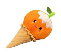 JAWSEU Ice Cream Plush Toy, 40cm Plush Pillow Toy Kawaii Ice Cream Stuffed Chubby Plush Doll Soft Toys Cute Stuffed Cushion Gift for Adult Kids Boys Girls