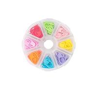 JAWSEU Interlocking Marker, Crochet Marker, Stitch Markers, Knitting Interlocking Pins Plastic Knitting Stitch Markers for Knitting Crochet Sewing Stitches