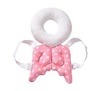 JAWSEU Toddler Baby Head Protection, Adjustable Baby Safety Pad Baby Walker Protection Head Cute Little Bee, Head Protective Support, Infant Cushion Backpack for Baby Walkers