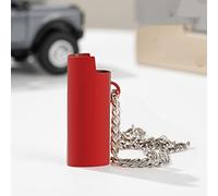 JAWSEU Vintage Metal Lighter Case, Portable Holder, Retro Case for Mini BIC Lighter