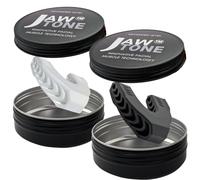 JawTone™ Jaw Exerciser & Full Face exerciser 4 Men & Woman [40&60LB resistance jaw trainer kit] Jaw shaper and Jaw toner to use as a double chin remover, face shaper, double chin exerciser