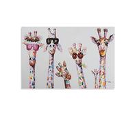 JAWWENHA Animal Giraffe Cute Cartoon Giraffes Poster Decorative Painting Canvas Wall Posters And Art Picture Print Modern Family Bedroom Decor Posters 20x30inch(50x75cm)