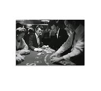 JAWWENHA Dean Martin Sands Casino Poster Decorative Painting Canvas Wall Posters And Art Picture Print Modern Family Bedroom Decor Posters 08x12inch(20x30cm)