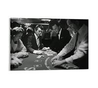 JAWWENHA Dean Martin Sands Casino Poster Decorative Painting Canvas Wall Posters And Art Picture Print Modern Family Bedroom Decor Posters 08x12inch(20x30cm)