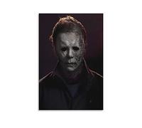 JAWWENHA Halloween Kills - Michael Myers Mask Poster Decorative Painting Canvas Wall Posters And Art Picture Print Modern Family Bedroom Decor Posters 24x36inch(60x90cm)