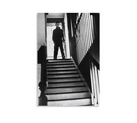 JAWWENHA Halloween Michael Myers On The Steps 2 Horror Movie Poster Decorative Painting Canvas Wall Posters And Art Picture Print Modern Family Bedroom Decor Posters 12x18inch(30x45cm)