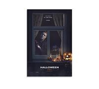 JAWWENHA Halloween Michael Myers Poster Decorative Painting Canvas Wall Posters And Art Picture Print Modern Family Bedroom Decor Posters 12x18inch(30x45cm)
