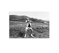 JAWWENHA Hunter S. Thompson Painting Pictures Poster Decorative Painting Canvas Wall Posters And Art Picture Print Modern Family Bedroom Decor Posters 08x12inch(20x30cm)
