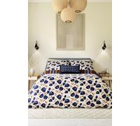 'Jax' Cotton Duvet Cover Set Helena Springfield Blue Double