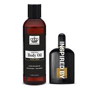 Jax of London Black Lotus Body Oil 200ml, Women’s Inspired Body Oil, Moisturising Massage Oil for Skin, body oil for dry skin, Suitable for Massage, Aromatherapy and Relaxation, Women’s fragrance