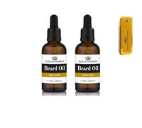 Jax of London Inspired Fragrance Beard Oil - Scented Aftershave Beard Oil For Beard Growth And Conditioning - Jojoba oil, Argan oil, Vitamin E - Made In the UK - Various Scents (Pack of 2, Million)