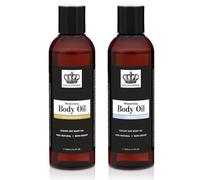 Jax of London Millionariess and Angels Organic Body Oil Set. Inspired Perfume Fragrance, for Body, Hair, Shower, Moisturising, Massage, Firming, Stretch Mark, Deeply Hydrating, Silky Finish