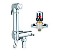 JAXI JAXI Jaxikit Luxury Bidet Set, Silver
